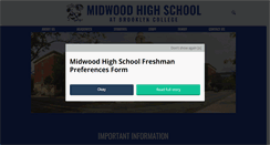 Desktop Screenshot of midwoodhighschool.org
